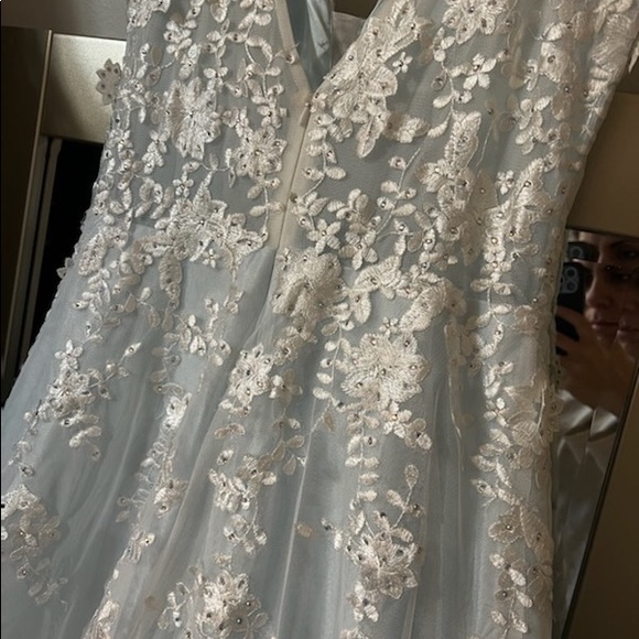 X scape ballgown dress like new only wore for a few hours - Picture 9 of 9